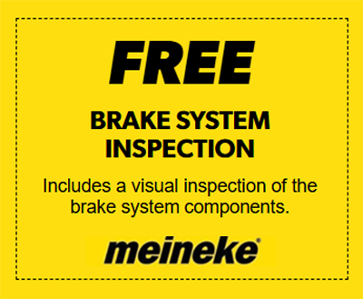 Meineke Car Care | Free Brake System Inspection | Coupon